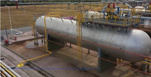 Planta de tratamiento de gas